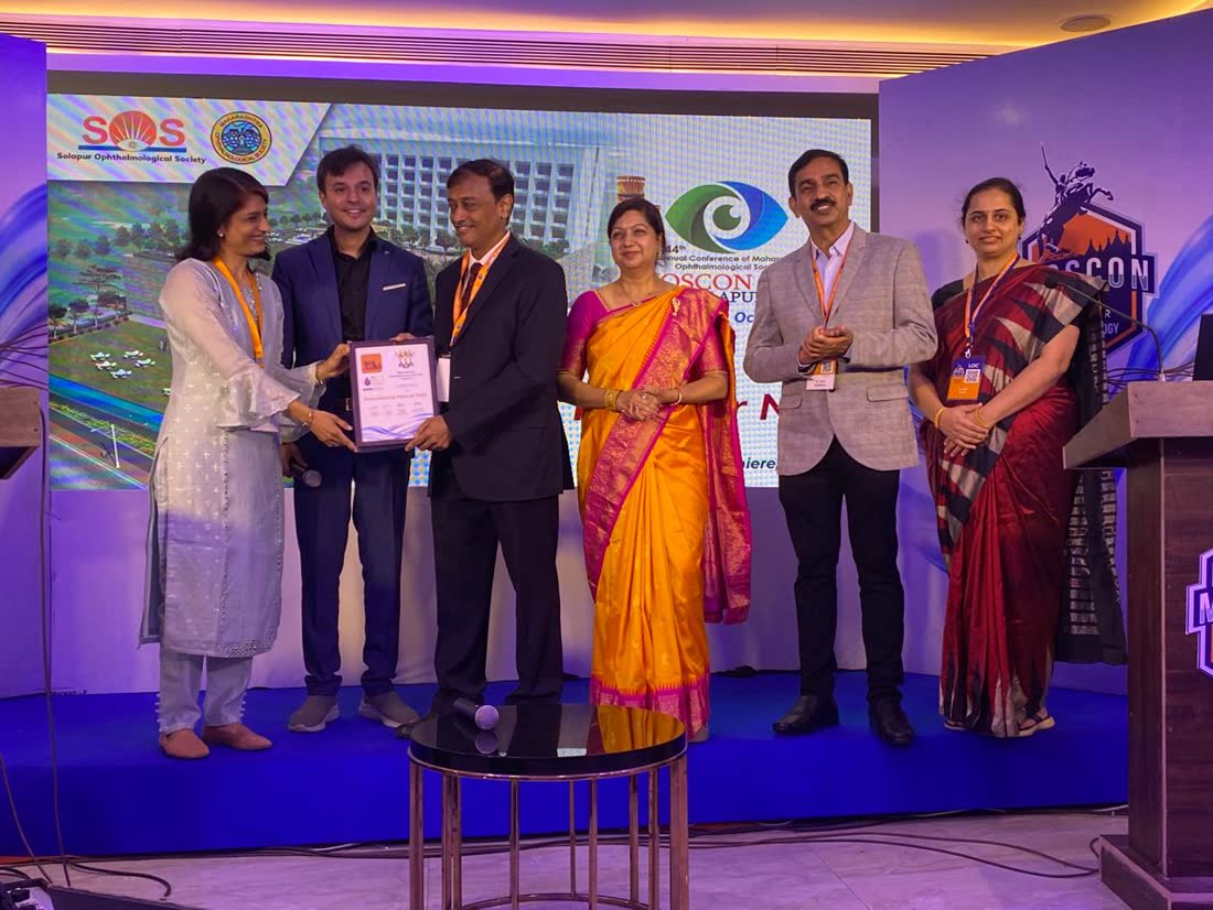 International Hero of Maharashtra Ophthalmology Society Award 2023