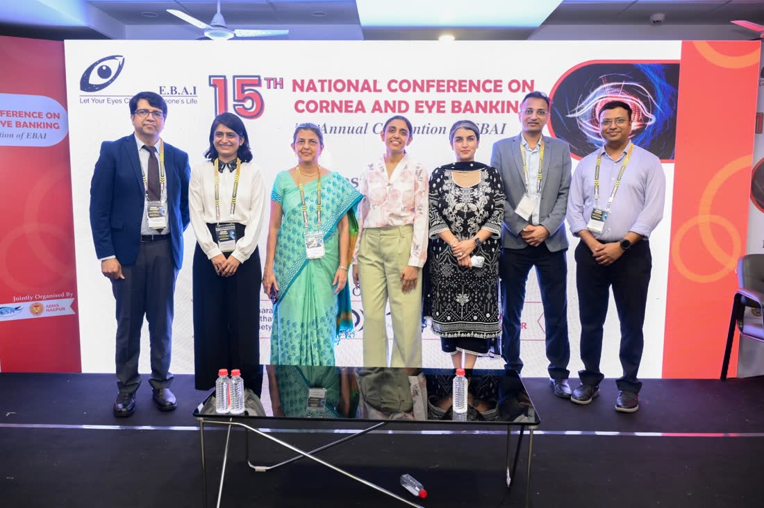 Faculty group at 15th National Conference on Cornea & Eye Banking